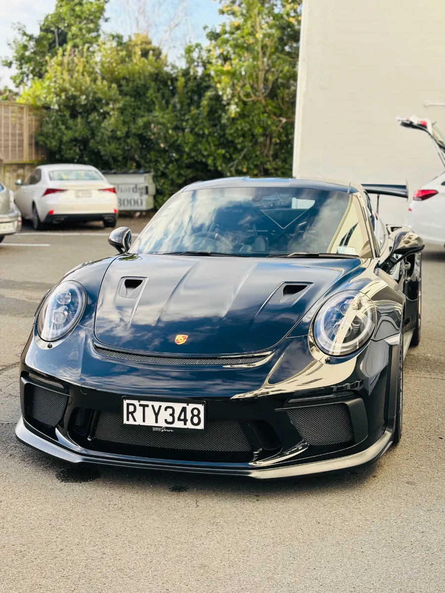 Porsche GT3 RS ceramic coating Mount Maunganui